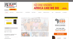 Desktop Screenshot of howwemadeitinafrica.com