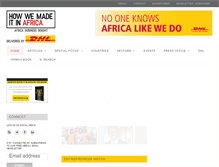 Tablet Screenshot of howwemadeitinafrica.com